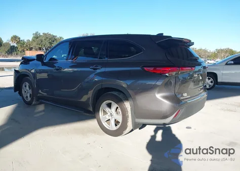 2022 Toyota Highlander L from USA, damaged, VIN 5TDCZRAH2NS543219